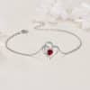 Hot Sale Heart-shaped Bracelet Simple Hand Jewelry Female Accessories