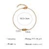 European And American New Thread Ring Stitching Open-ended Bracelet