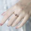 Super Exquisite Amethyst Light Luxury All-Match Ring