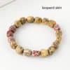 Natural Crystal Stone Rolling Stone Bracelet