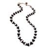 Black And White Beaded Necklace Design Sense Niche Trendy Personality