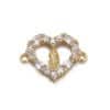 Angel Mermaid Love Heart Character Zircon Pendant Diy Bracelet Necklace