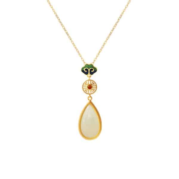 Women's Fashion Personalized Water Drop Vintage Necklace