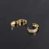 Personalized Micro-set Three Row Stud Earrings