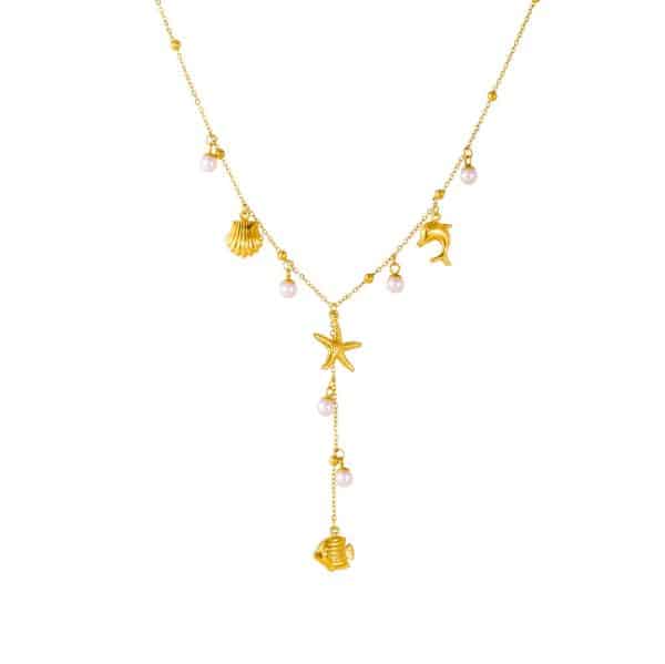 Women's Simple Multi-element Accessories Necklace