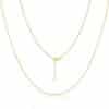 Stone Classic Drop Pendant