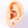 Opal Stud Set Of 4 Purple O Bao Nose Ring Ear Bone Stud