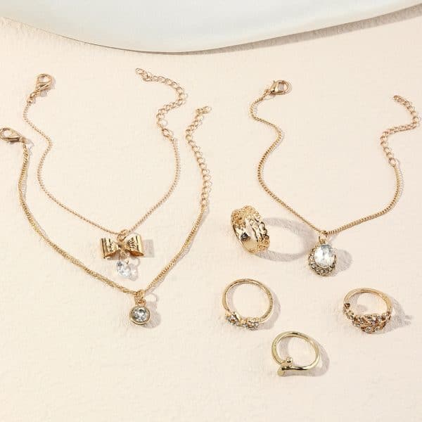 Cold Wind Simple Personality All-match Jewelry Set