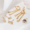 Cloud Tassel Earrings Set Ins Style Temperament Geometric