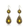 Colorful drop earrings