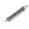 Rhodolite Crushed Stone Wishing Bottle Wing Scepter Jewelry Pendant Crystal Crafts