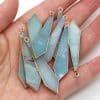 Exquisite Natural Stone Pendant DIY Jewelry Accessories