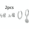 Creative Versatile Personality Simplicity Tassel Chain Earring Set