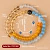 Three-attribute Gold Water Soil Bracelet For Men And Women