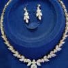 Zircon Simple Bridal Set