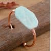 Rough Stone Beaded Bracelets Christmas Bracelets Jewelry Gifts