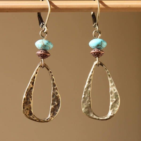 Women's Drop-shaped Bohemian Beaded Earrings