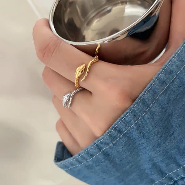 Snake Ring European And American Opening