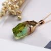 Natural stone necklace