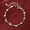 Dignified Flowers Bracelet Female All-match And Sweet Design