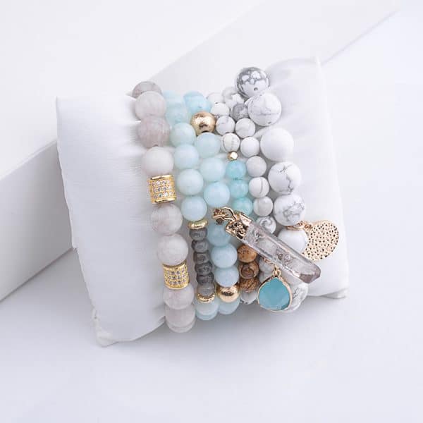 Natural stone bracelet