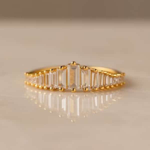 S925 Sterling Silver Simple Fashion Organ Ring Personality
