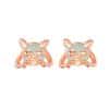 Women's Fashion Simple Micro-set Zirconia Earrings