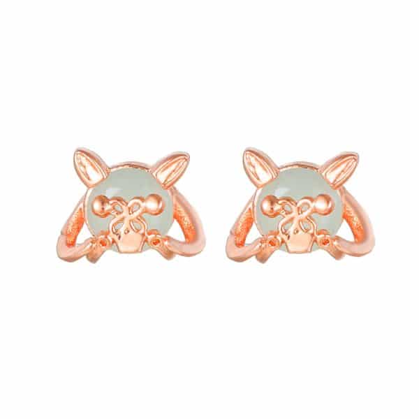Women's Fashion Simple Micro-set Zirconia Earrings