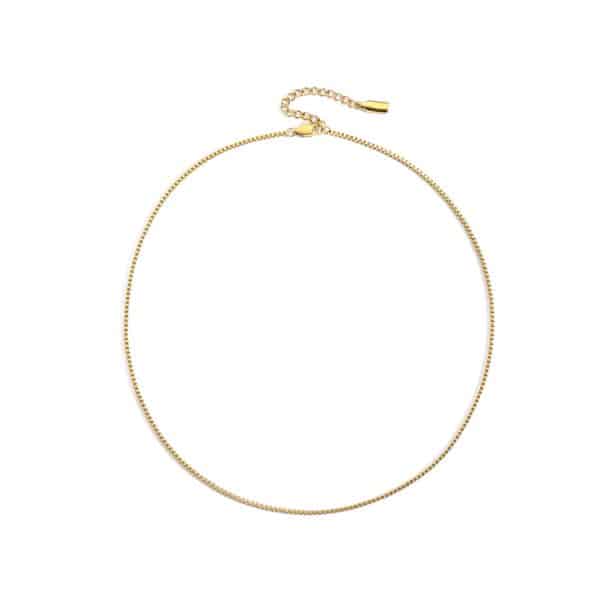 Trendy Box Simple All-matching Necklace Lock
