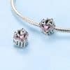 925 Sterling Silver Charm Vintage Cross Celtic Knot Crystal XINGX Bead Pendant