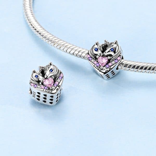 925 Sterling Silver Charm Vintage Cross Celtic Knot Crystal XINGX Bead Pendant