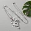 Fashion Vintage Dragon-shaped Red Eye Pendant Necklace