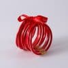 Colorful Silicon Ribbon Bow Bracelet