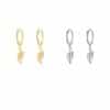 Women's Fashion Diamond Cactus Drop Earrings