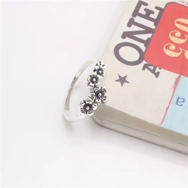 Cross Vintage Distressed Diamond Guardian Ring