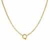 DIY Basic Open Chain Copper Plating 18K Gold Color Protection