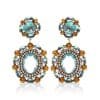 Bohemian Style Drop Earrings Rice Beads