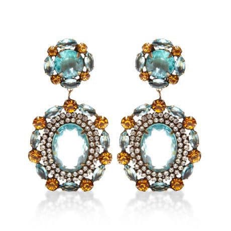 Bohemian Style Drop Earrings Rice Beads