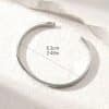 Adjustable Simple Style Bracelet With English Letters