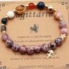 Eight Planets 12 Constellation Bracelet Natural Stone Hemp Stone