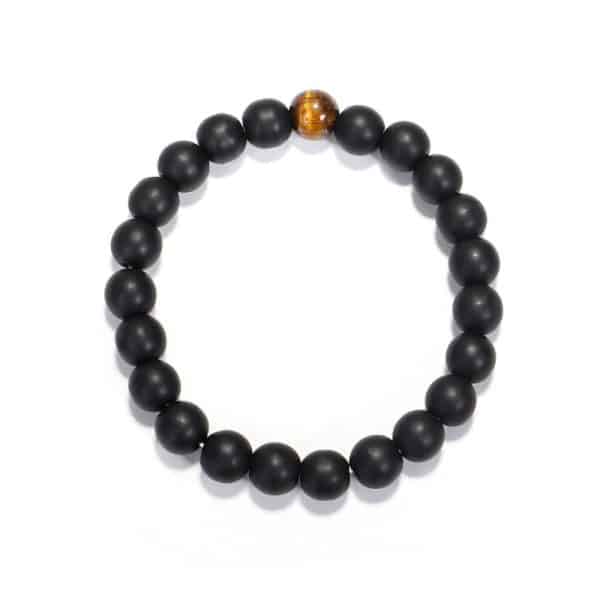 Beaded Braceletnecklace 108 Stones Yoga Necklace Tigereye