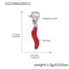 Colored Glaze Pepper Accessories Necklace Bracelet