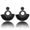 Bosnian Style Cotton Tassel Drop Earrings