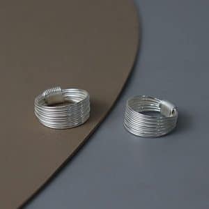 Sterling Silver Ring Simple And Exquisite Special-interest Design High Sense