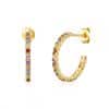 Design Geometry Semi-circle Earrings Female C- Type Trend