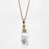 Fashion Enamel Glaze Three-dimensional Crown Schnauzer Lion Puppy Pendant
