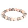Yoga Energy Lava Volcanic Rock Bead Bracelet