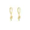 Women's Fashion Diamond Cactus Drop Earrings
