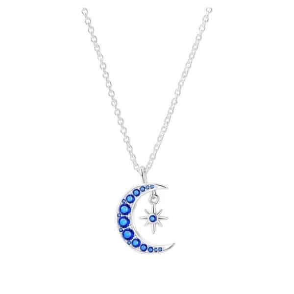 Premium Versatile Personality Blue Moon Necklace