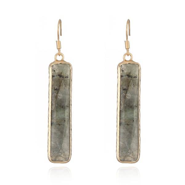 Natural Stone Pendant New Women's Trendy Earrings Sold Jewelry